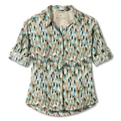 Royal Robbins Women's Expedition Print 3/4 Sleeve