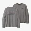Patagonia Men's L/S Cap Cool Daily Graphic Shirt Tops