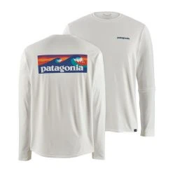 Patagonia Men's L/S Cap Cool Daily Graphic Shirt Tops