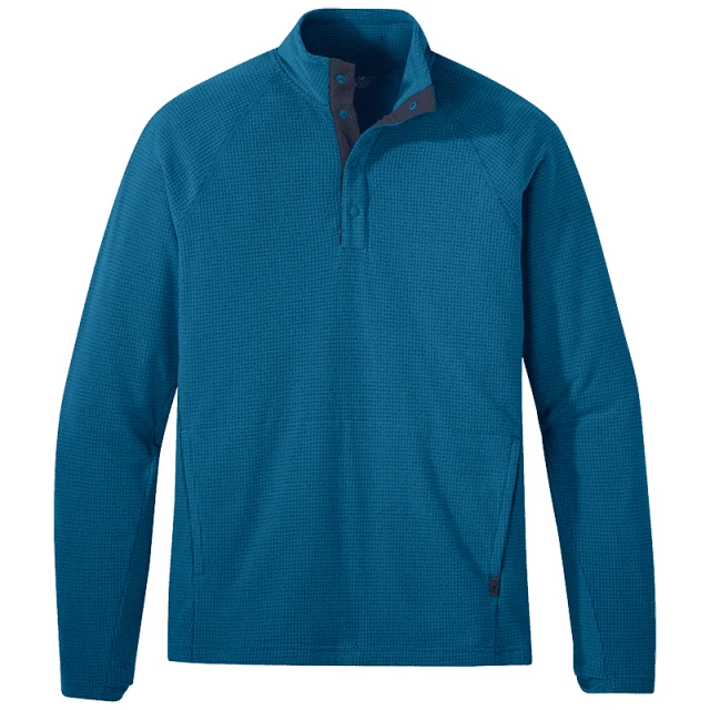 Outdoor Research Outerwear Men's Trail Mix Snap Pullover 1 Outdoor Research Outerwear Men's Trail Mix Snap Pullover