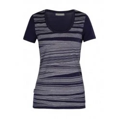Icebreaker Women's Tech Lite SS Scoop 1000 Lines