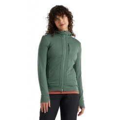 Icebreaker Women's Quantum III LS Zip Hoodie