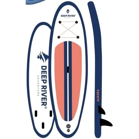 Deep River Inflatable SUP 10'6"x33"x6" With PFD Standup Paddleboarding 1 Deep River Inflatable SUP 10'6"x33"x6" With PFD Standup Paddleboarding
