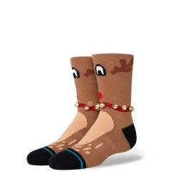 Stance REINDEER SEASON KIDS CREW SOCKS