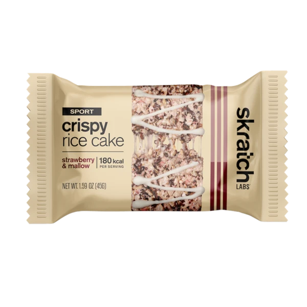 Skratch Labs SPORT CRISPY RICE CAKE: MALLOW 1 Skratch Labs SPORT CRISPY RICE CAKE: MALLOW