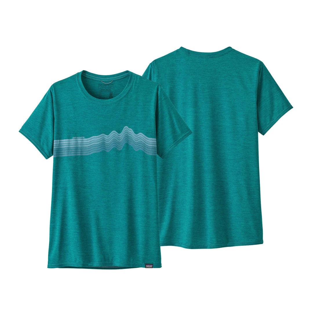 Patagonia Women's Cap Cool Daily Graphic Shirt Tops 1 Patagonia Women's Cap Cool Daily Graphic Shirt Tops