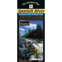 The Adventure Map Spanish River Provincial Park & Area Map Accessories