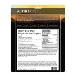 AlpineAire Hearty Beef Stew Camp Kitchen