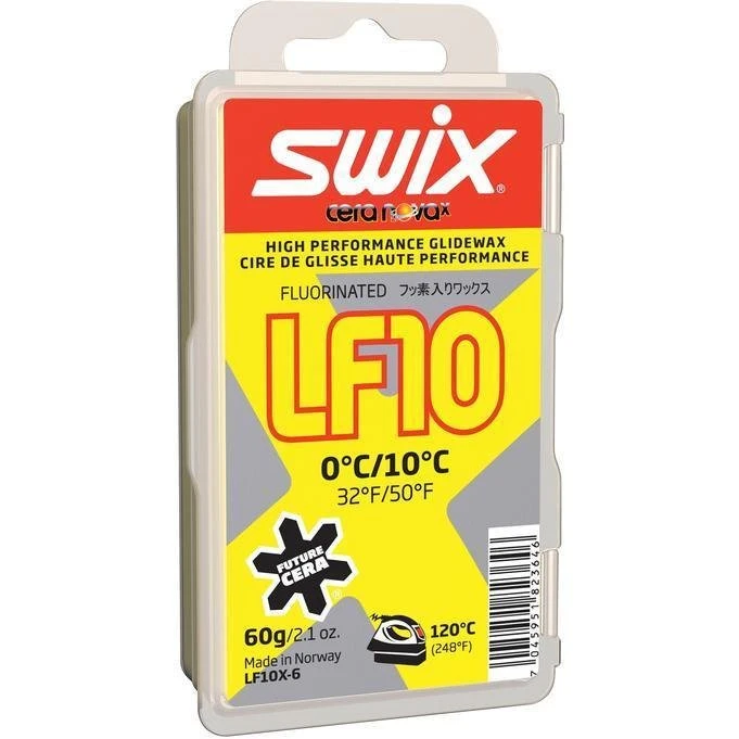 Swix LF10 0 To +10 Glide Wax 1 Swix LF10 0 To +10 Glide Wax