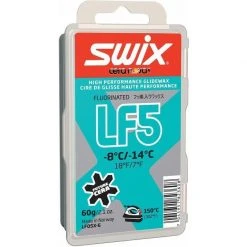 Swix Waxing LF5 -8 To -14 Glide Wax