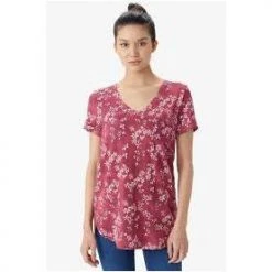 Tops Lole Agda V-neck Short Sleeve Top