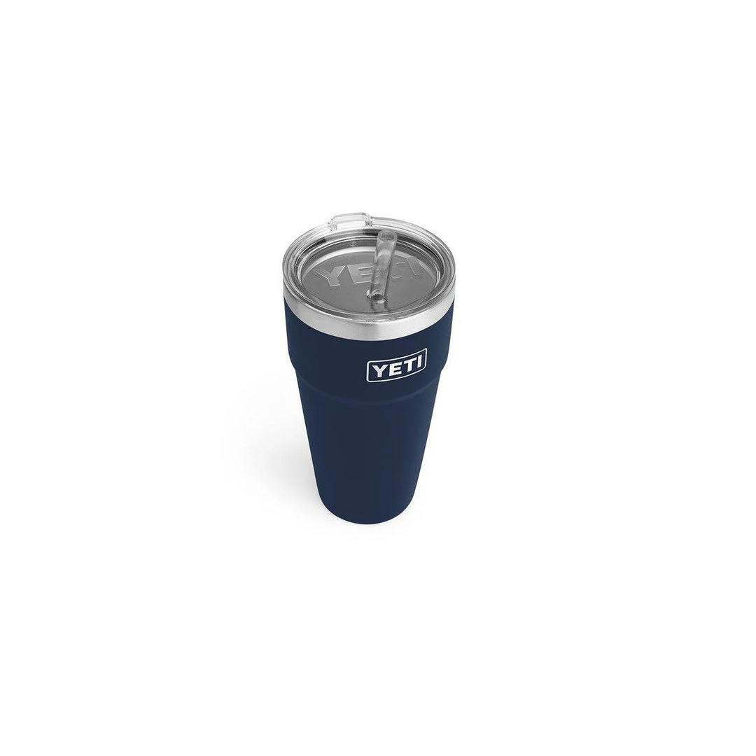 YETI RAMBLER 769 ML / 26 Oz STACKABLE CUP WITH STRAW LID 2 YETI RAMBLER 769 ML / 26 Oz STACKABLE CUP WITH STRAW LID