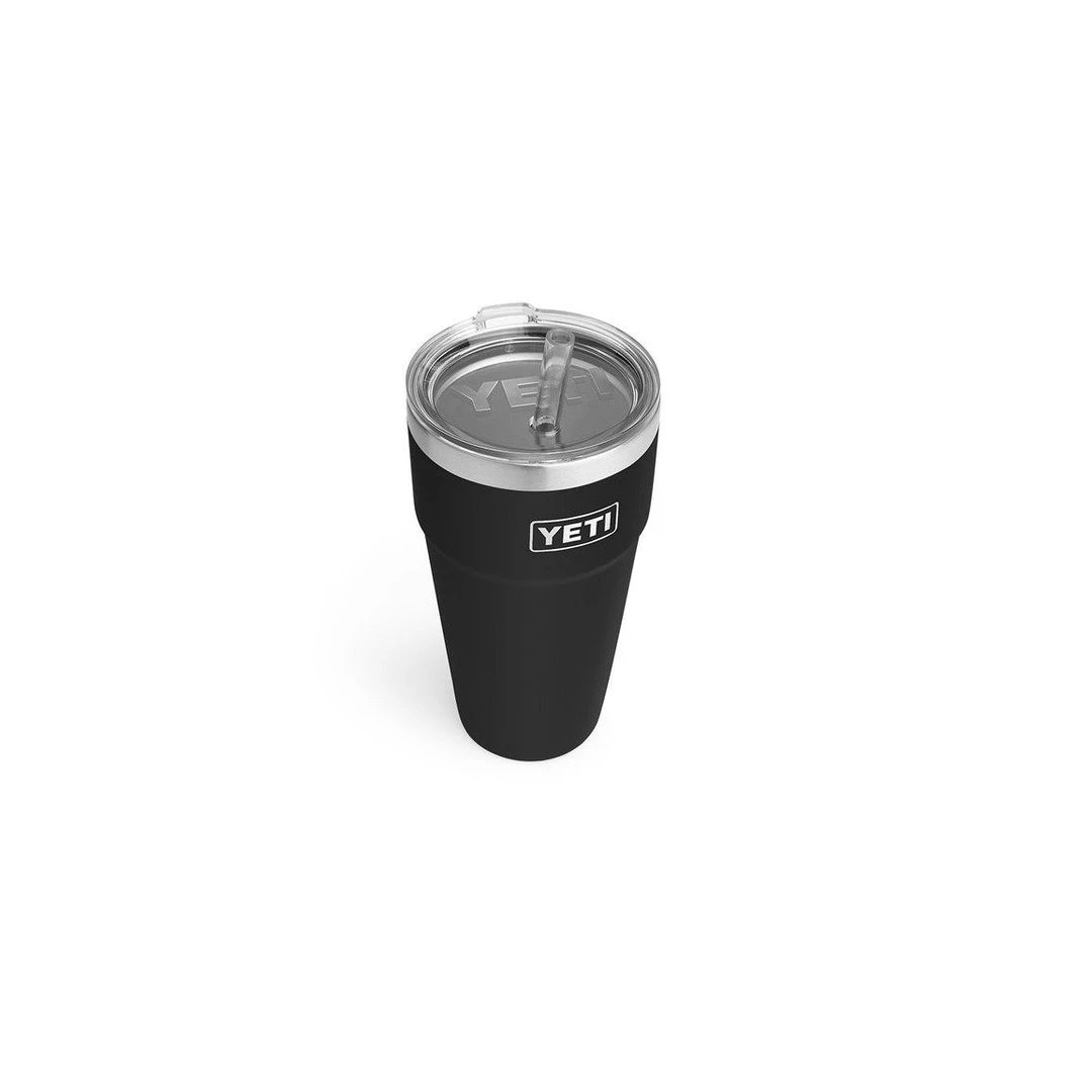YETI RAMBLER 769 ML / 26 Oz STACKABLE CUP WITH STRAW LID 1 YETI RAMBLER 769 ML / 26 Oz STACKABLE CUP WITH STRAW LID