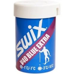 Swix Waxing V40 Blue Extra -1 To -7C (-3 To -10) Grip Wax