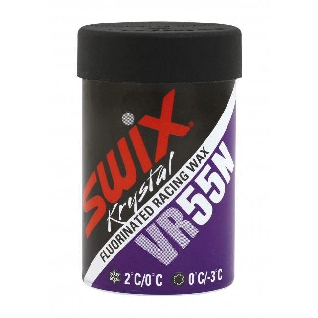 Swix VR55N 0 To 2C (-3 To 0) Grip Wax 1 Swix VR55N 0 To 2C (-3 To 0) Grip Wax